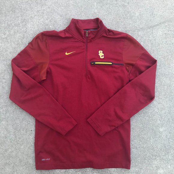 Nike Other - USC NIKE Zip Up Long Sleeve